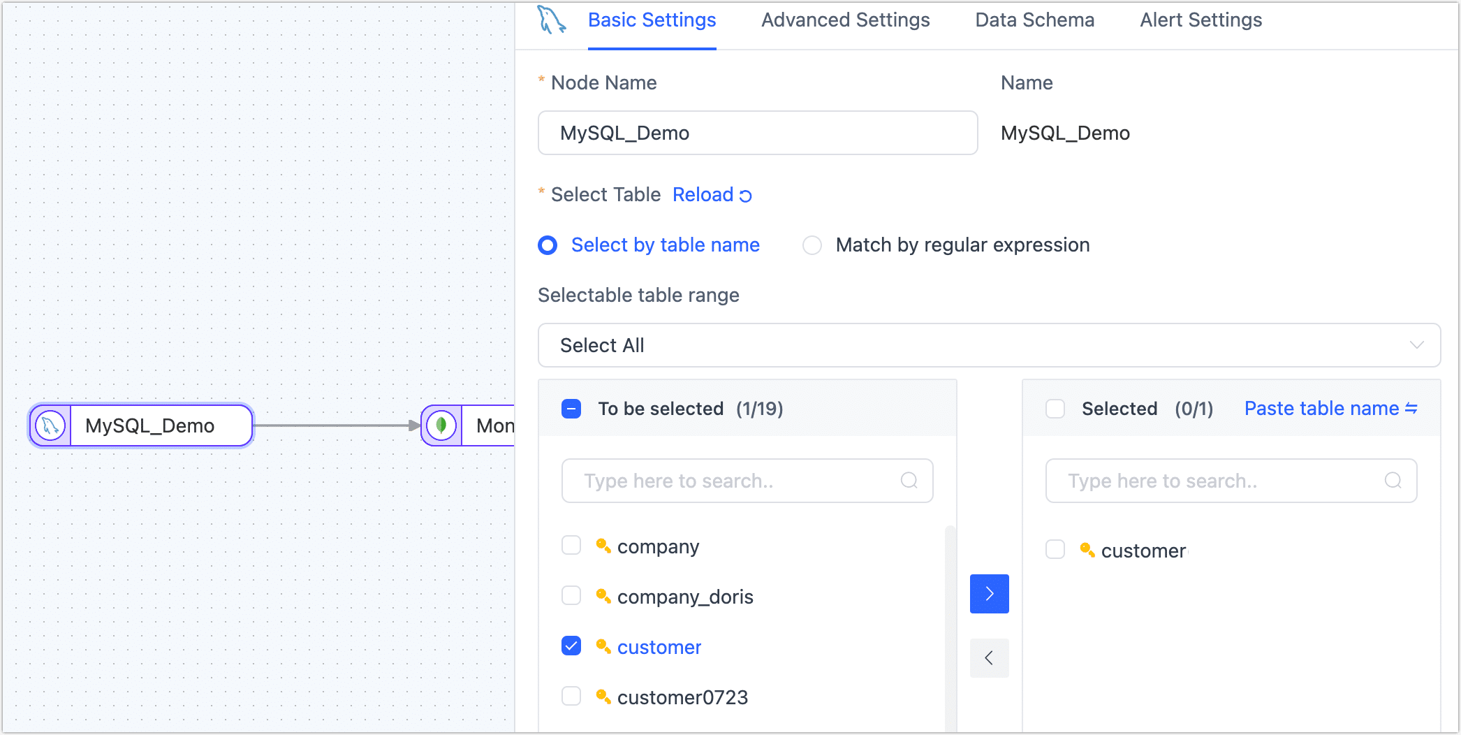 Source Settings